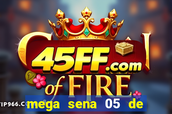 mega sena 05 de julho de 1988